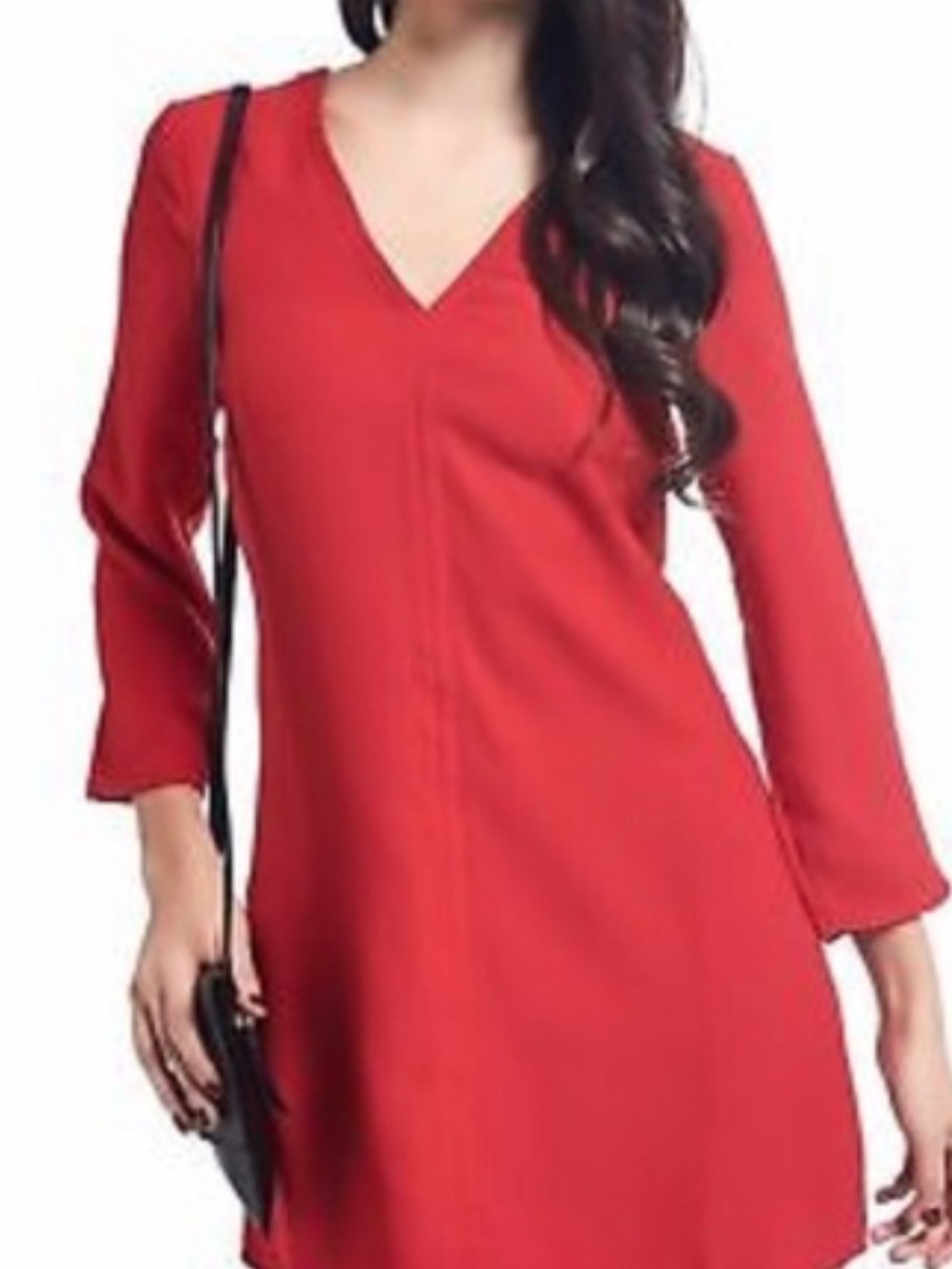 GAP V-Neck Swing Dress